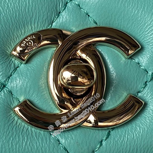 Chanel專櫃23S經典菱格紋鏈條女包 香奈兒Trendy CC手柄包可拎可單肩可斜挎AS4654  djc6049